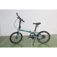 ราคา จักรยานพับได้ญี่ปุ่น - ล้อ 20 นิ้ว - มีเกียร์ - Dahon Speed P8 - สีฟ้า [จักรยานมือสอง] (18663395580)
