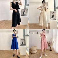 ราคา เดรสไหมพรมเกาหลี เดรสไหมพรมระบาย เดรสไหมพรมแฟชั่น (7693941329)