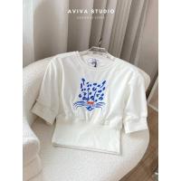 ราคา เสื้อยืดแขนสั้น จั๊มเอว/แขน (23141824754)