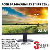 ราคา MONITOR (จอมอนิเตอร์) ACER SA240YABMI 23.8" IPS 75Hz / LED 23.8” SA241YAbi (VA Panel) ประกันศูนย์ 3ปี (3317416705)