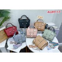 ราคา กระเป๋าสะพายข้าง ถือได้ แบรนด์แท้ SHUMIYA (ชูมิญ่า)AL89117# (20843823693)