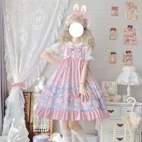 ราคา ชุดโลลิต้า LOLITA เดรสสายเดี่ยวโลลิต้า เดรส JSK สุดน่ารัก เดรสพรีปี้ ชุดโลลิต้าญี่ปุ่น (19218853766)