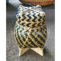 ราคา กระติบน้อย ส่งฟรี ems กระติบข้าวเหนียวขนาดเล็ก (2424865920)