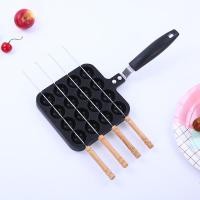 ราคา กระทะทอด ไข่นกกระทา ขนาด 16หลุม แถมฟรีไม้เสียบอย่างดี 4อัน ส่งจากประเทศไทย (22651197654)