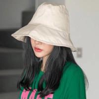 ราคา หมวกปีกว้างสีครีมขาวจ้าาา น่ารักมากเว่อ (6517067593)
