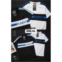 ราคา เสื้อยืดเพลย์บอย ผ้าcotton (23705389181)