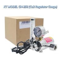 ราคา เกจ์คาร์บอน เกจ์Co2 เกจ์ปรับแรงดัน CO2 AC 220v-150w แบบมี Heater KT MODEL GH-258 (Co2 Regulator Gauge) (19169998548)