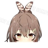 ราคา Mumei Hololive สติ๊กเกอร์ 2 ชิ้น Nanashi Mumei Hololive Stickers Vtuber HololiveEN สติ๊กเกอร์ติดรถยนต์ (17023405795)