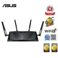ราคา ASUS AX6000 Dual Band WiFi 6 (802.11ax) Router supporting MU-MIMO and OFDMA technology MESH Wifi (5190856761)