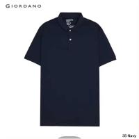 ราคา ส่งต่อ GIORDANO แท้ เสี้อโปโลผู้ชาย - Men’s Luxury Touch Polo 01010236 (17995149115)