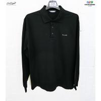 ราคา CROCODILE แท้ อก43 เสื้อยืดโปโลแขนยาวสีดำสปอต (18174309090)