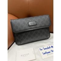 ราคา Gucci Supreme Belt bag (สีดำ) (14573290006)
