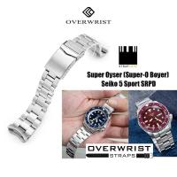 ราคา สายนาฬิกา รุ่น Strapcode Super Oyster (Super-O Boyer) for Seiko 5 Sports SRPD Series (7464678578)
