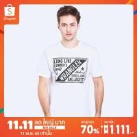 ราคา WRANGLER เสื้อยืดแขนสั้น REGULAR รุ่น WR S171R203 WHITE แรงเลอร์ เสื้อยืด เสื้อผ้าผู้ชาย (22407351447)