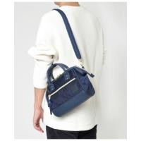 ราคา ส่งฟรี พร้อมส่ง กระเป๋า Anello PU Leather X Nylon 2 Way Shoulder Bag Mini Size AT-H1241 (1577851796)