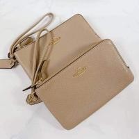 ราคา Coach 6649 Double Corner Zip Wristlet กระเป๋าคล้องมือ