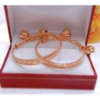 ราคา #กำไลข้อเท้าเด็กสีนากสวยๆคละแบบ (22624505262)