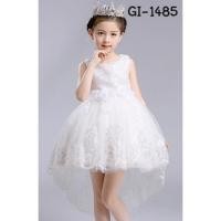 ราคา ชุดราตรีออกงานเด็กผู้หญิงโทนสีขาว (1189768149)