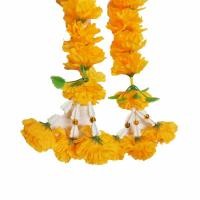 ราคา พวงมาลัยดาวเรือง 50-150 เซ็นติเมตร สินค้าพร้อมส่ง (493566670)