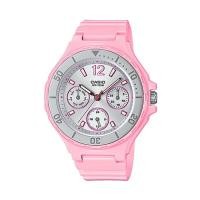 ราคา Casio Standard นาฬิกาข้อมือผู้หญิง สายเรซิ่น รุ่น LRW-250H-4A2 - สีชมพู (1679065614)