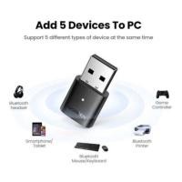 ราคา UGREEN 80889 USB Bluetooth5.0 ของเเท้ Dongle Adapter for PC Speaker Wireless Mouse Music (20117772252)