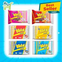 ราคา ขนม Voiz Cracker วอยซ์ แครกเกอร์สอดไส้ครีม (รสช็อกโกแลต/สตรอเบอร์รี่/นม/ครีมมี่บัตเตอร์) 12ซอง sumo Go Choco roll (3365408604)