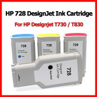 ราคา HP 728 130-ml Black / Cyan / Magenta / Yellow DesignJet Ink Cartridge hp728 hp728bk (7544388130)