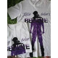 ราคา Justin Bieber 'BELIEVE' t-shirt (เสื้อยืดจัสติน บีเบอร์) (3500844227)