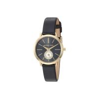 ราคา #Michael Kors MK2750 Women's Petite Portia Three-Hand Black Leather Watch นาฬิกาข้อมือผู้หญิง (17818726645)