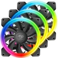 ราคา FAN COUGAR VORTEX RGB HPB 120 PWM HDB Cooling Kit #พัดลมเคส (6753851378)