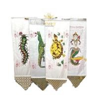 ราคา ธงกฐิน ธงจระเข้ ธงมัจฉา ธงเต่า ธงตะขาบ ประดับลูกปัด สวยงาม ทุงกฐิน ขนาดใหญ่ (11552424691)