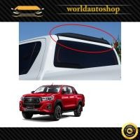 ราคา แก๊ปหลังซิ่ง ใส่รุ่นยกสูง โตโยต้า ไฮลัค รีโว้ ล็อคโค สี ดำด้าน Hilux Revo Rocco Toyota 2 , 4 ประตู ปี2018-2019 (5877409117)