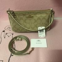 ราคา Coach พอช ลายc สีขาว (2222416809)