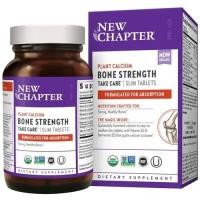 ราคา แคลเซียม บำรุงกระดูก รุ่นดูดซึมง่าย มังสวิรัติกินได้ New Chapter Plant Calcium Bone Strength Vegetarian Slim Tablets (23443674667)