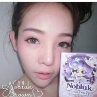 ราคา คอนเเทคเลนส์ สี Nobluk brown (232162)