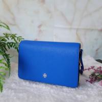 ราคา กระเป๋าสะพาย Tory Burch Emerson Combo Crossbody Handbag Black Saffiano Leather #toryburch #ของแท้ (1344125067)