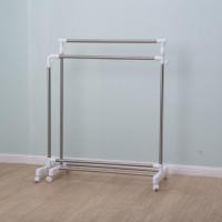 ราคา ราวตากผ้าสแตนเลส ปรับระดับได้ ราวตากผ้าสแตนเลสมีล้อเลื่อน (9069085662)