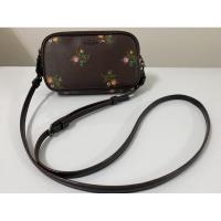 ราคา ส่งต่อมือ2 coach แท้ สีน้ำตาลลายดอก (8354021021)