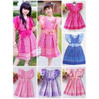 ราคา ✅พร้อมส่ง✅#ชุดเดรสผ้าไทยเด็กผู้หญิง#ชุดไทยประยุกต์#nid (21049448163)