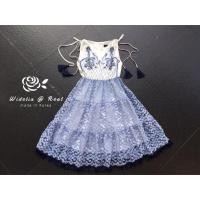 ราคา [USED] งานป้าย Widelia@real S ลด20% ใส่โค้ด WFAUG20 เดรสสีฟ้า - ขาว ทรงปล่อย งานเหมือนรูป ทรง medi คือยาวประมาณแข้งนะคะ (1386641278)