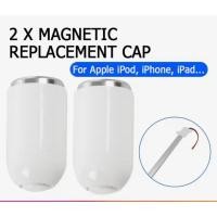ราคา **พร้อมส่ง** หัวแม่เหล็ก ฝาแม่เหล็ก สำหรับ Apple Pencil Magnetic Cap for Apple Pencil 1 (2 ชิ้น) (19782463537)
