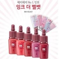 ราคา พร้อมส่งของแท้ PERIPERA INK VELVET TINT NEW COLOR เบอร์ 18 2018 F/W Collection PINK MOMENT (1418550611)