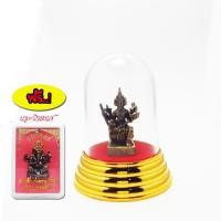 ราคา Nakkharat : พระพรหม พระพรหมมา พระพรหมธาดา ท้าวมหาพรหม ปชาบดี ฟรี ครอบพระ พร้อม พระพิฆเนศปางประทานพร เนื้อทองเหลืองรมดำa (3113230143)