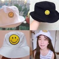 ราคา หมวกบักเก็ต หน้ายิ้ม สีดำ (967723297)