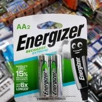 ราคา (แพค2ก้อน) ถ่านชาร์จ Energizer 2300mAh AA 2ก้อน Ni-MH ของใหม่ ของแท้บริษัท made in japan (23551651511)