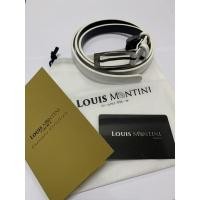 ราคา เข็มขัดหนังแท้ #เข็มขัดหนัง Louis Montini #เข็มขัดผู้หญิง #เข็มขัดสีขาว #มือ2 (11426562255)