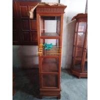 ราคา ตู้โชว์ไม้สักบานกระจกปิดเปิด (18991840029)