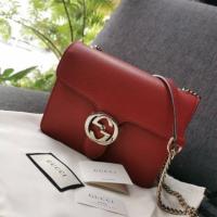 ราคา GUCCI GG Small interlocking Shoulder Bag (4815986100)