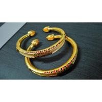 ราคา กำไลขนหางช้าง สอดโบราณ ลงยา ❌ลดราคา❌เหลือ 1 ชิ้น สีขาว (1918797548)