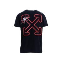 ราคา OFF-WHITE Slim Stared Arrow Tee (BLACK) (15941869013)